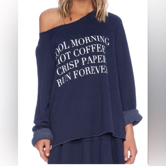 Wildfox Tops - Wildfox Run Forever Sweatshirt